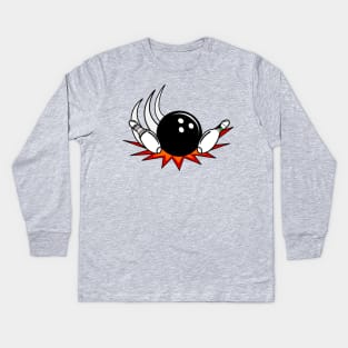 7/10 Split Kids Long Sleeve T-Shirt